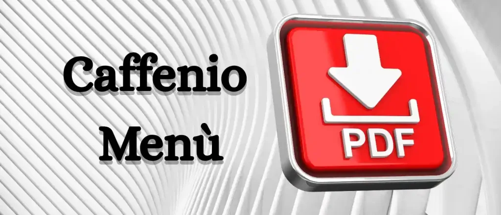 Caffenio Menù PDF